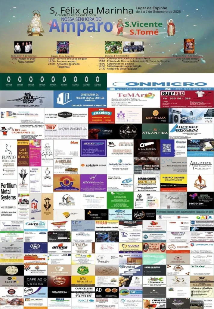 Festas de Espinho, São Félix da Marinha (Senhora do Amparo) 2026