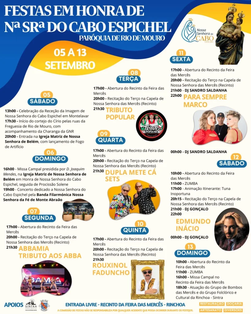Festas de Rio de Mouro (Senhora do Cabo Espichel) 2026