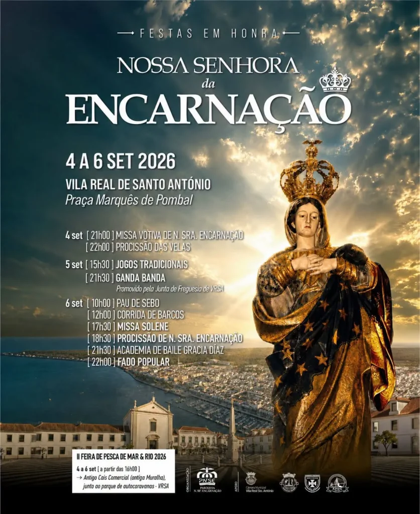 Festas de Vila Real de Santo António (Senhora da Encarnação) 2026
