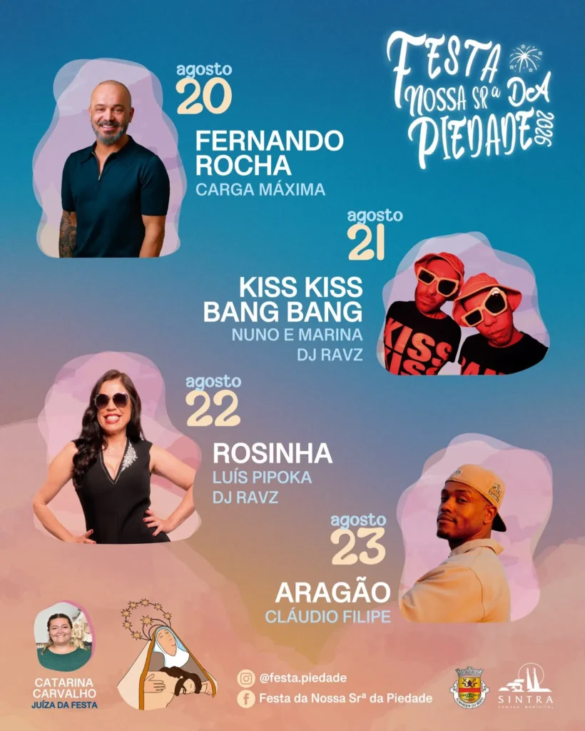 Festas de Almargem do Bispo (Senhora da Piedade) 2026