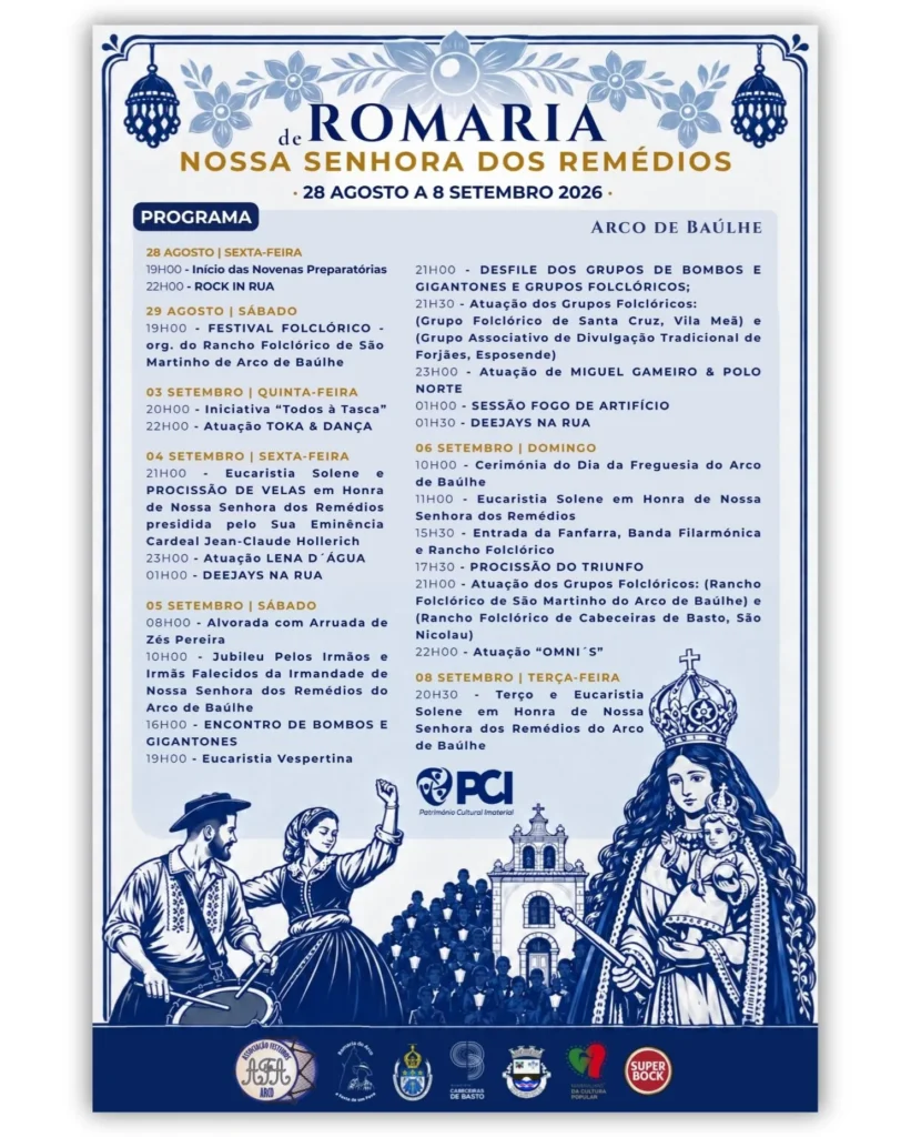 Festas do Arco de Baúlhe (Senhora dos Remédios) 2026