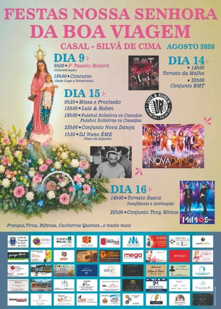 Festas de Casal, Silvã de Cima 2026