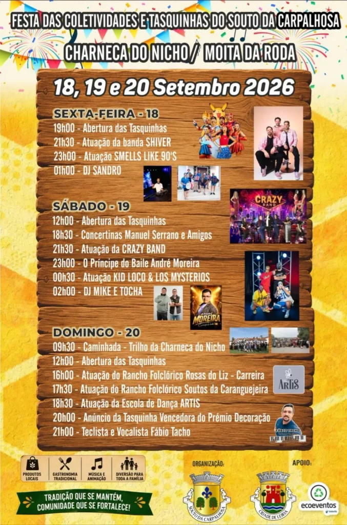 Festas de Souto da Carpalhosa (Tasquinhas) 2026