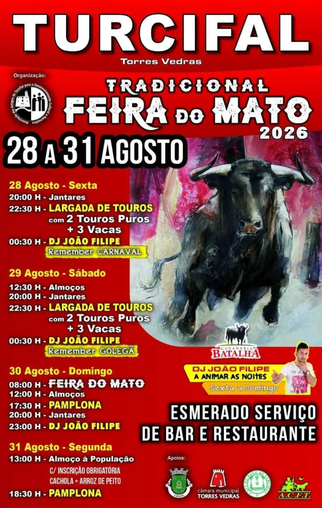 Festas do Turcifal (Feira do Mato) 2026