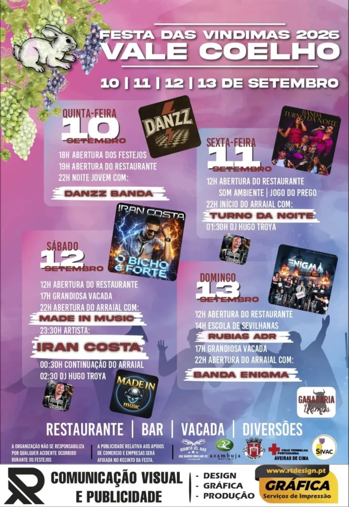 Festas de Vale Coelho (Vindimas) 2026