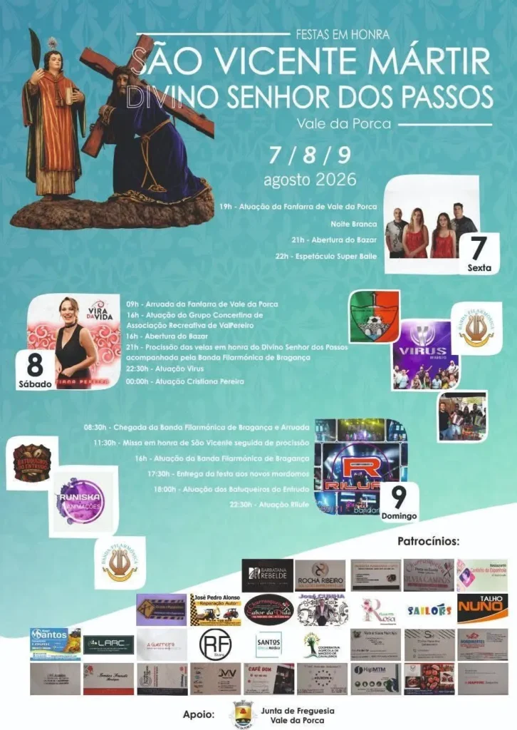 Festas de Vale da Porca (São Vicente) 2026