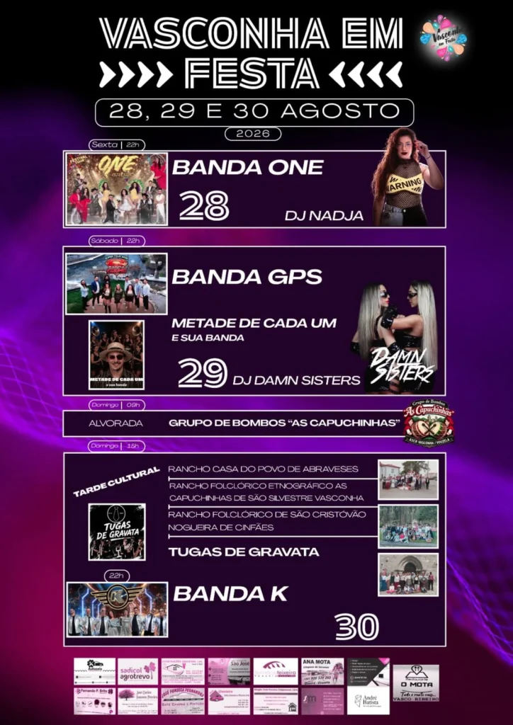 Festas de Vasconha 2026