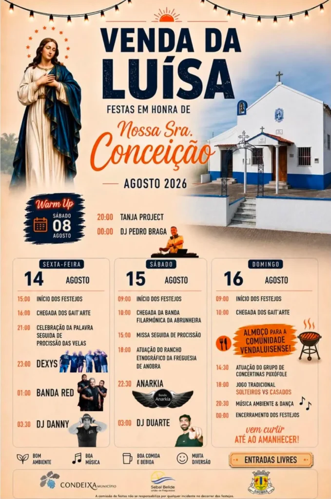 Festas de Venda da Luísa (Senhora da Conceição) 2026