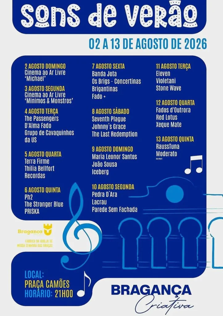 Festas de Verão de Bragança 2026