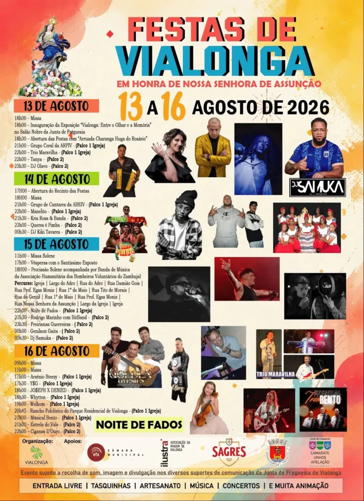 Festas de Vialonga (Senhora de Assunção) 2026