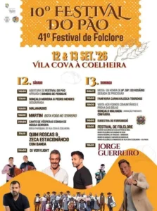 Festas de Vila Cova à Coelheira (Festival do Pão) 2026
