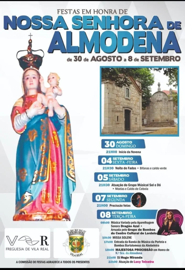Festas de Vila Real (Senhora de Almodena) 2026