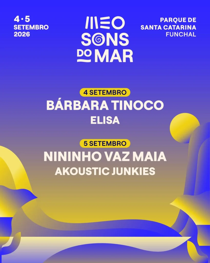 Festical Sons do Mar 2026 em Funchal