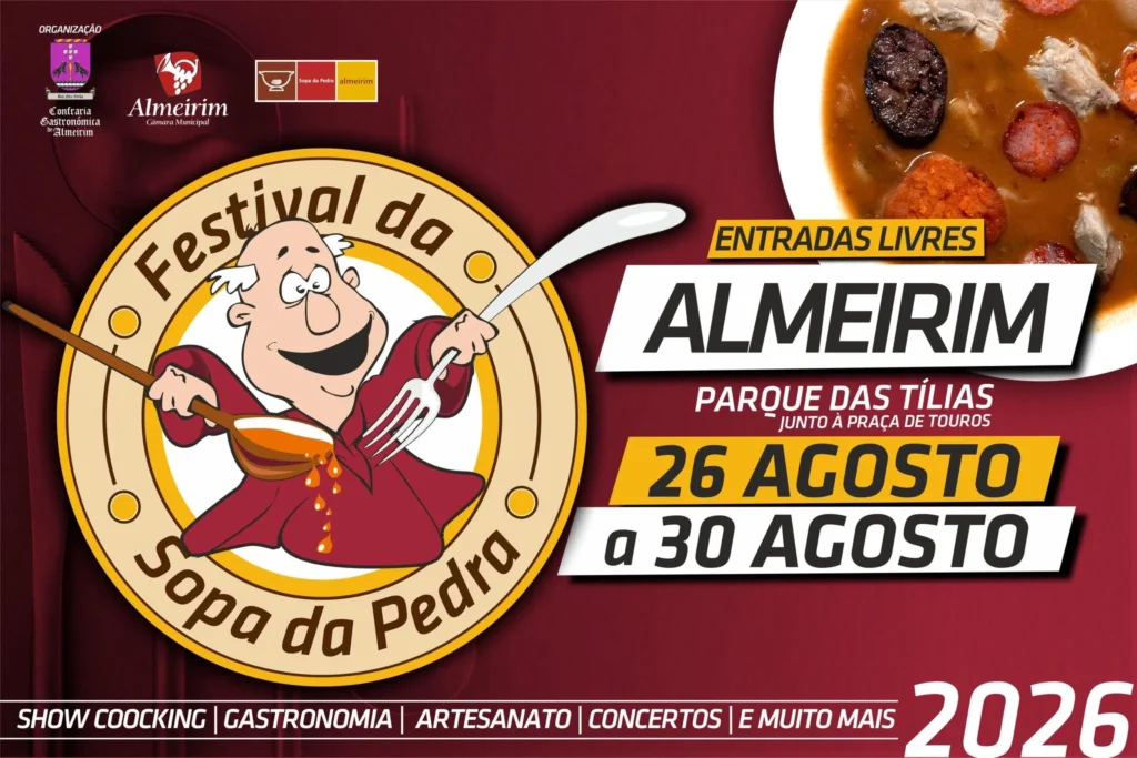 Festival da Sopa da Pedra 2026 em Almeirim