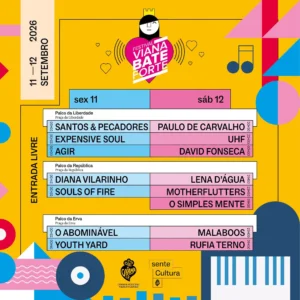 Festival Viana Bate Forte 2026 em Viana do Castelo