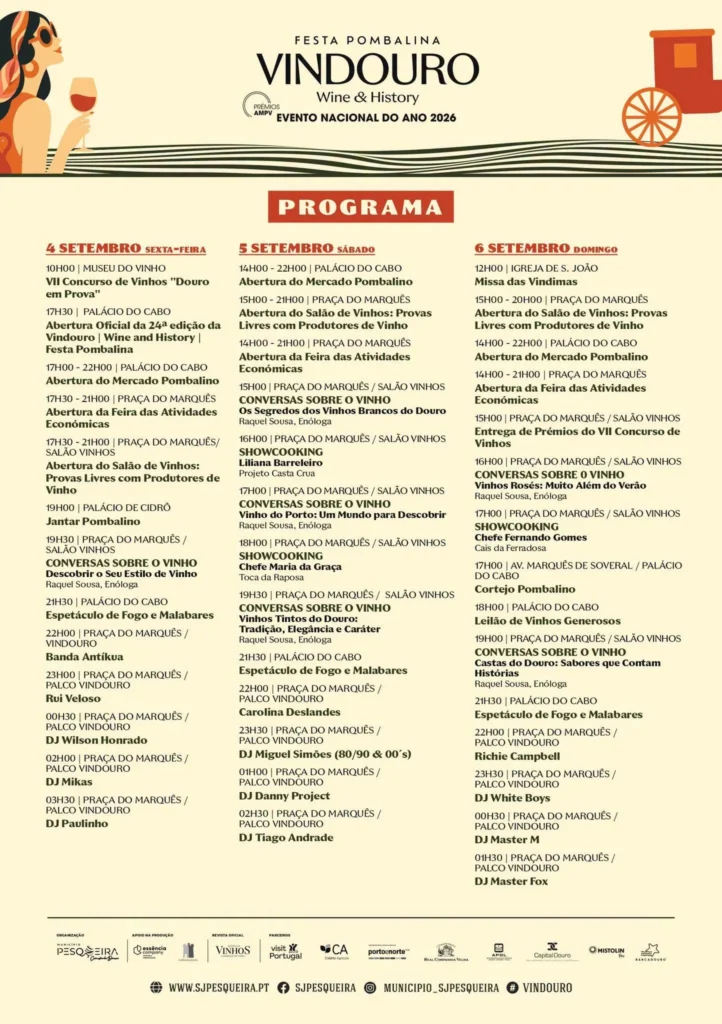 Festas de São João da Pesqueira (Vindouro) 2026