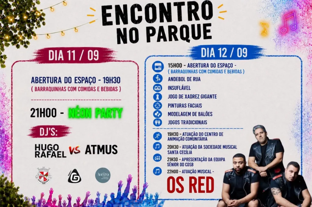Festas de São Bernardo, Aveiro (Encontro no Parque) 2026