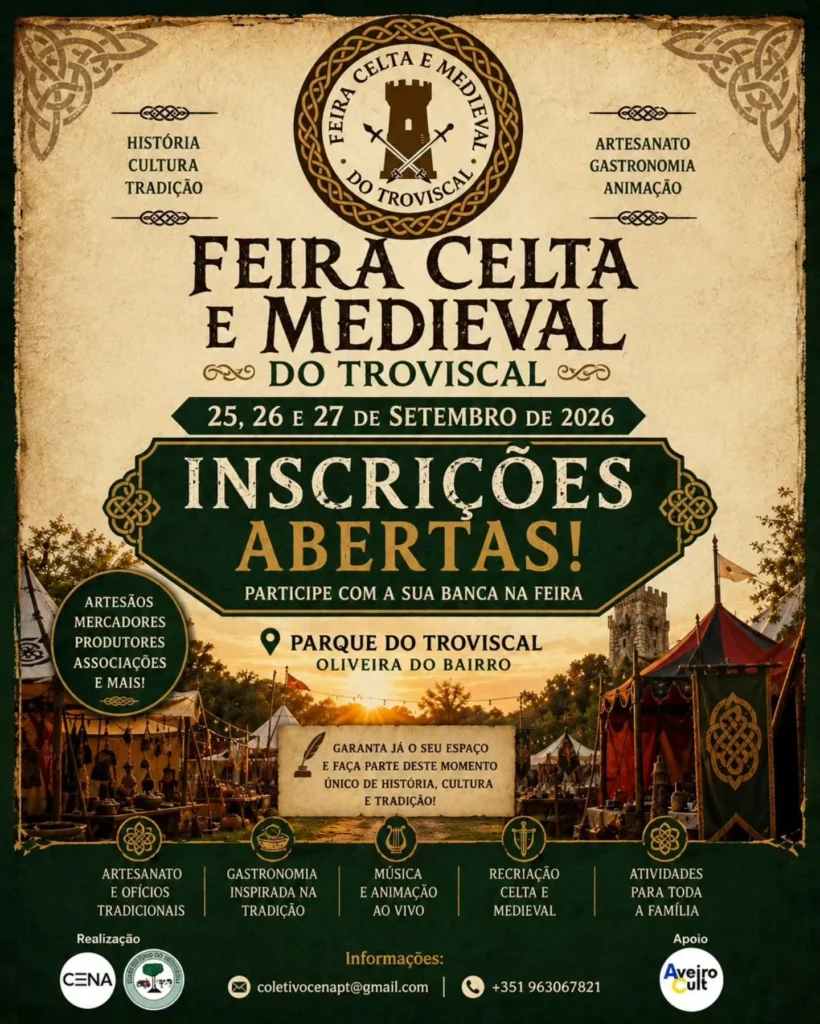 Feira Medieval de Oliveira do Bairro 2026