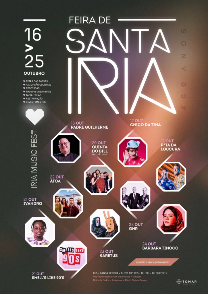Feira de Santa Iria 2026 em Tomar
