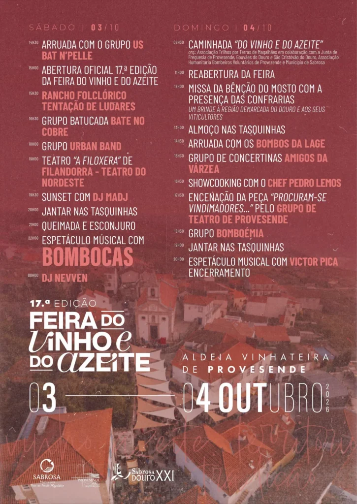 Festas de Provesende (Vinho e Azeite) 2026