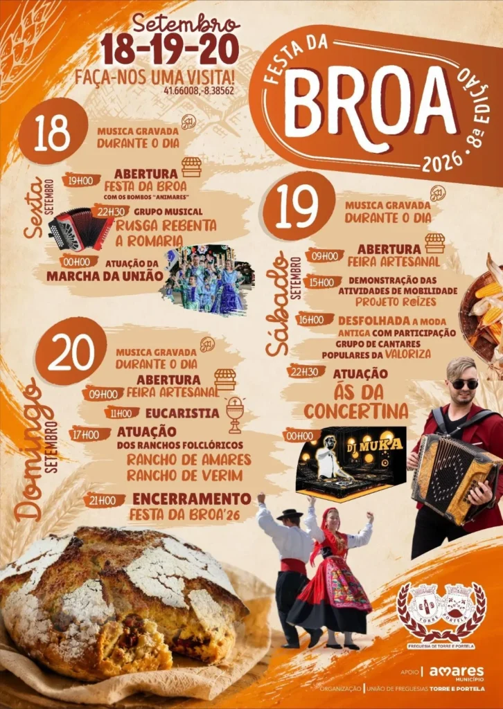 Festas de Torre, Amares (Broa) 2026