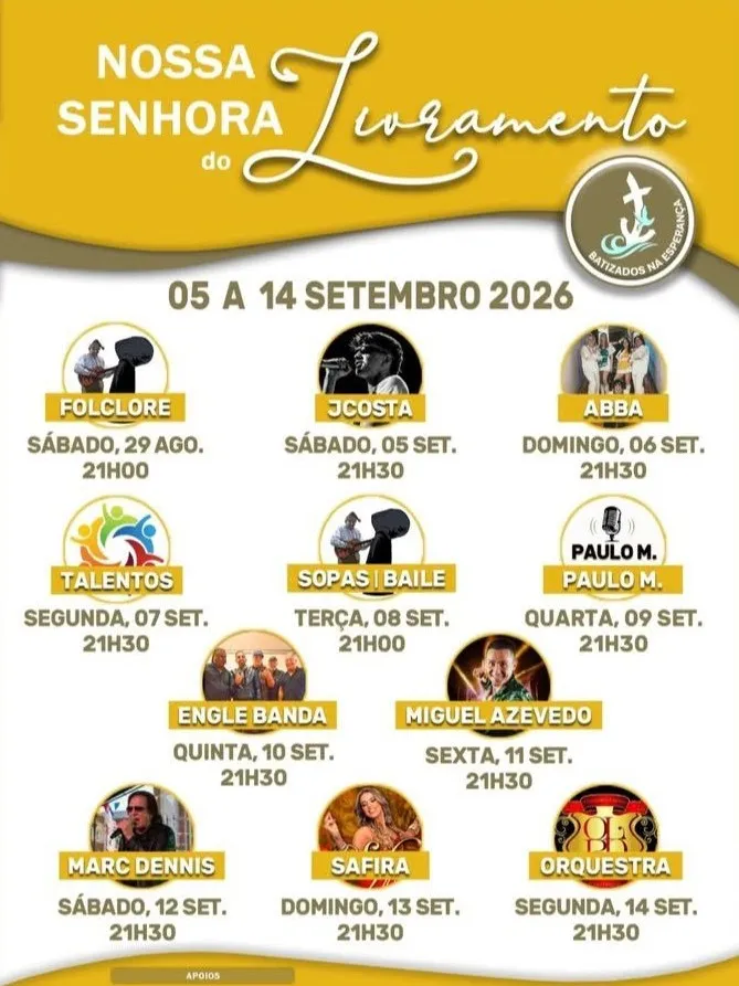 Festas de Algueirão Mem Martins (Senhora do Livramento) 2026