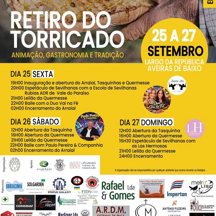 Festas de Aveiras de Baixo (Torricado) 2026