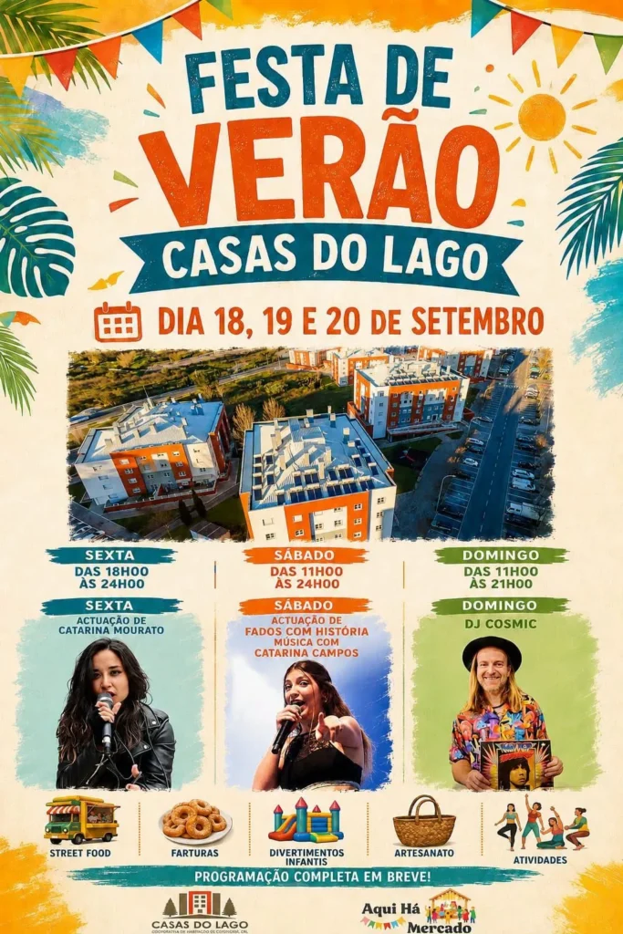Festas de Casas do Lago, Amadora 2026
