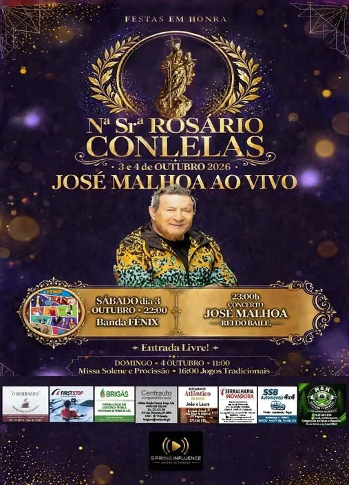 Festas de Conlelas (Senhora do Rosário) 2026