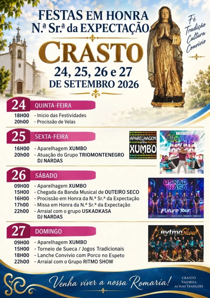 Festas de Crasto (Senhora da Expectação) 2026