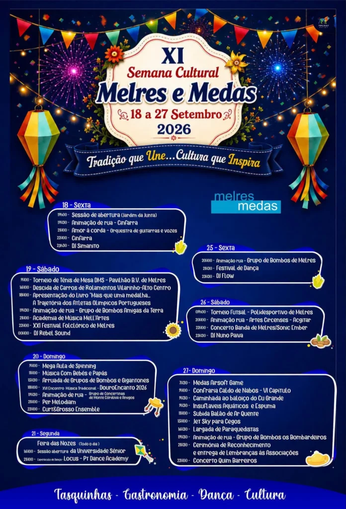 Festas de Melres e Medas 2026