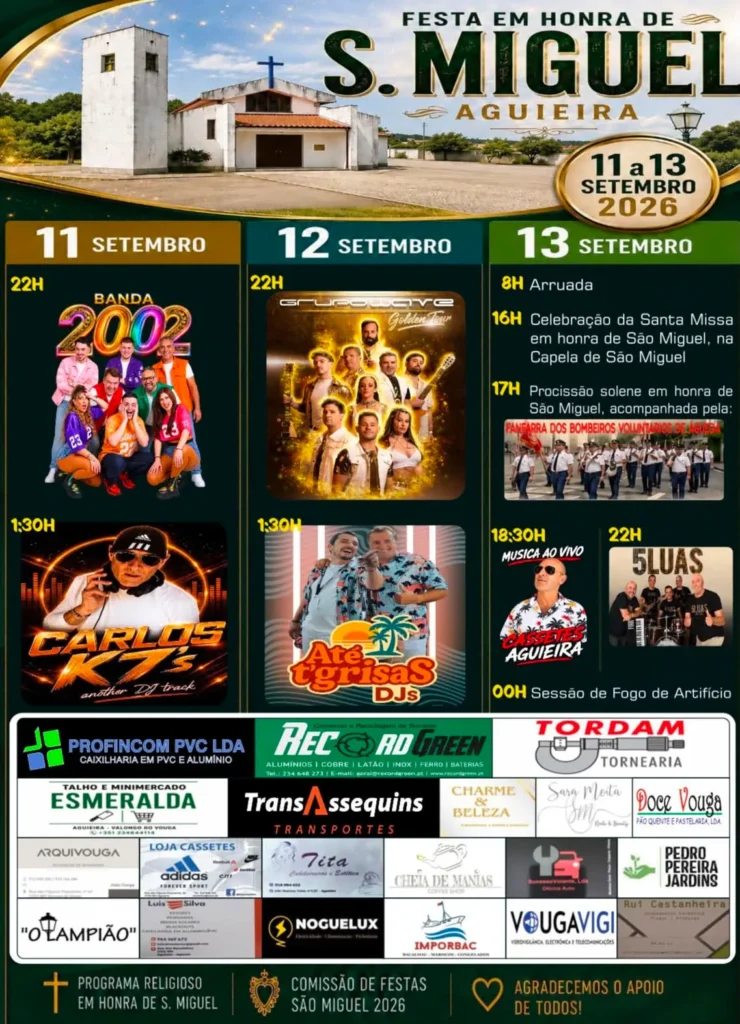 Festas da Aguieira (São Miguel) 2026