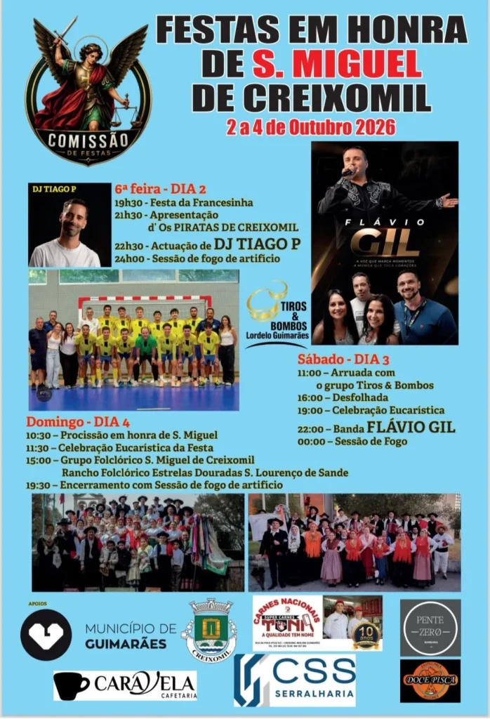 Festas de Creixomil (São Miguel) 2026
