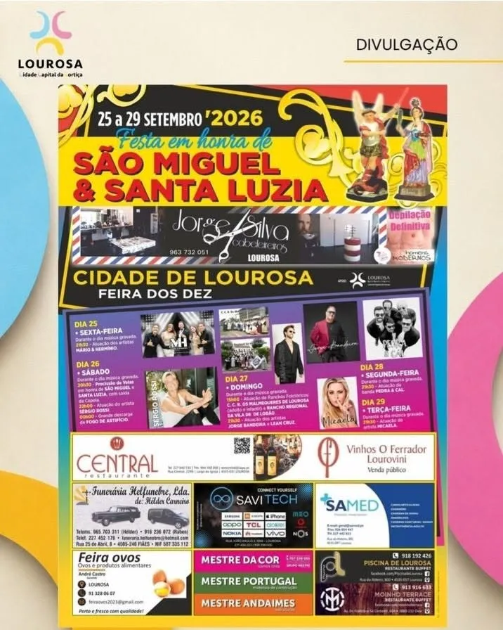 Festas de Lourosa (São Miguel) 2026