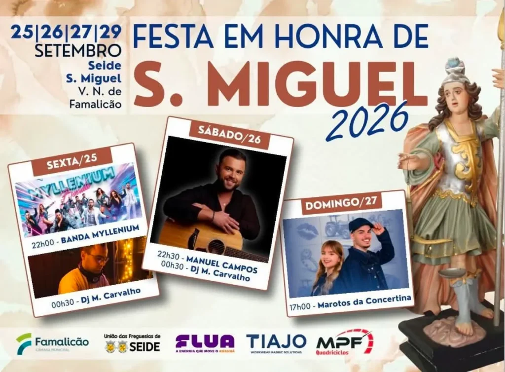 Festas de Seide São Miguel 2026