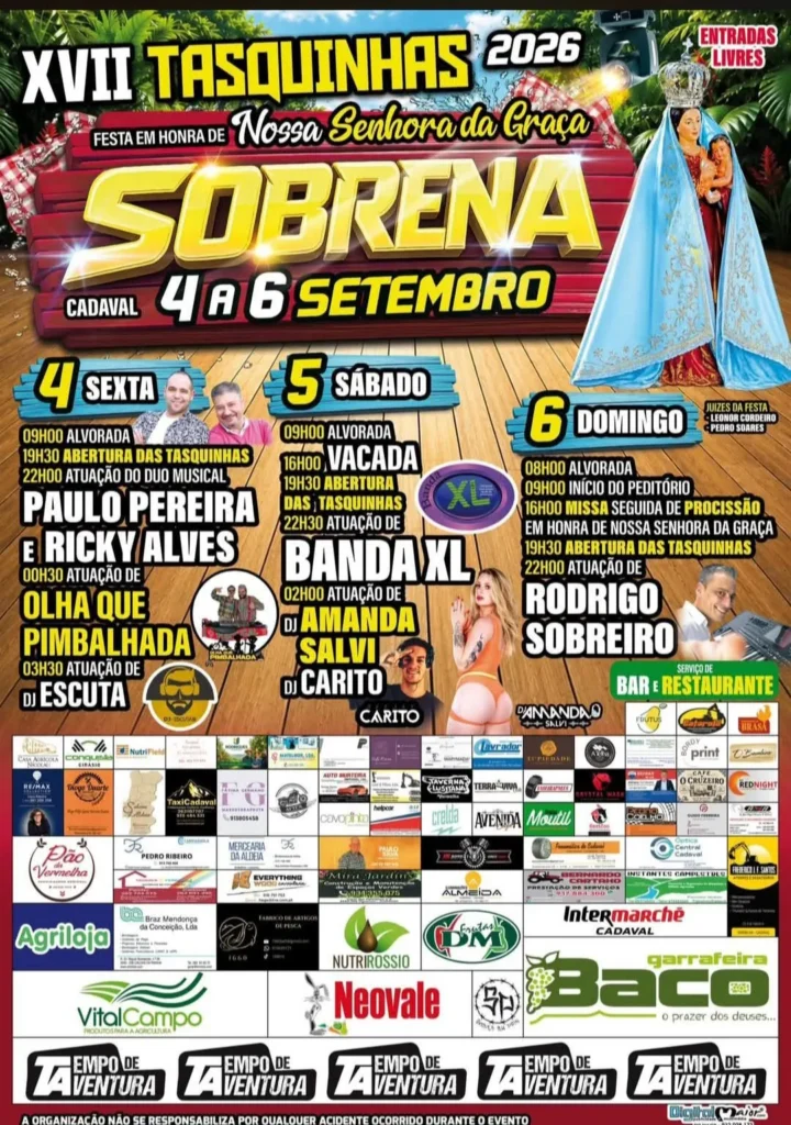 Tasquinhas de Sobrena 2026
