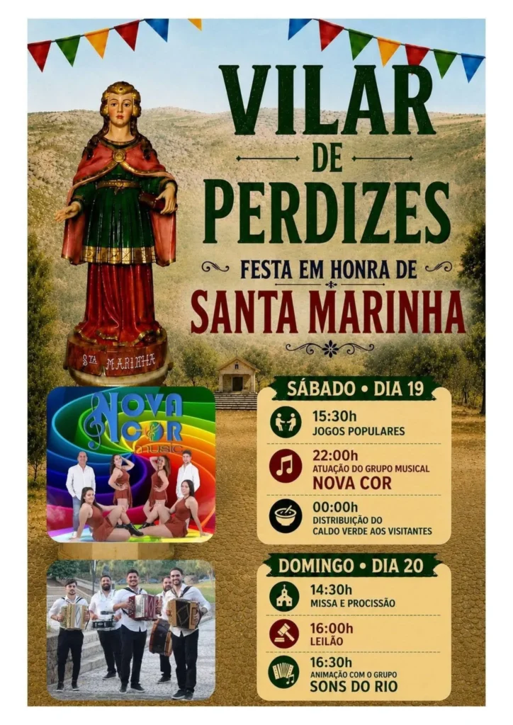 Festas de Vilar de Perdizes (Santa Marinha) 2026