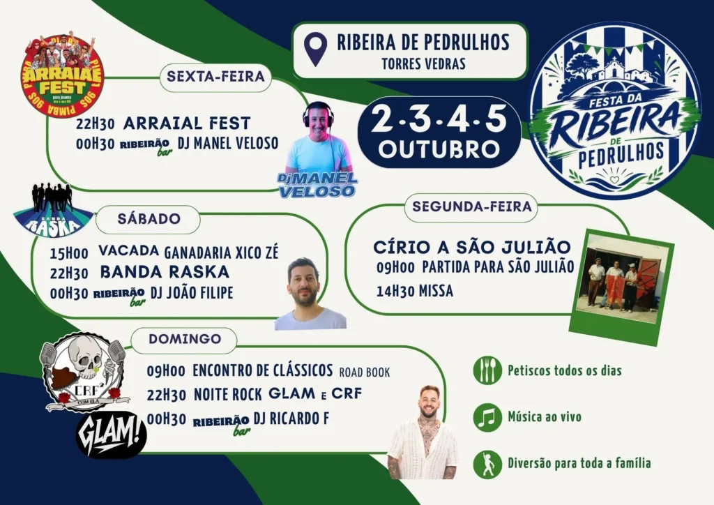 Festas de Ribeira de Pedrulhos 2026