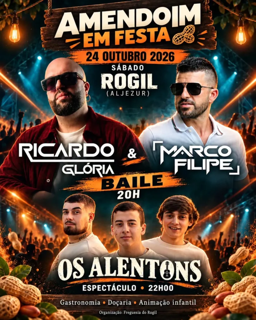 Festas de Rogil, Aljezur (Amendoim) 2026