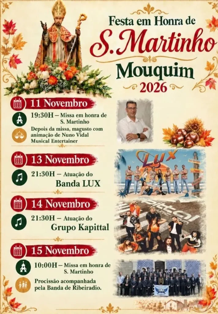 Festas de Mouquim (São Martinho) 2026