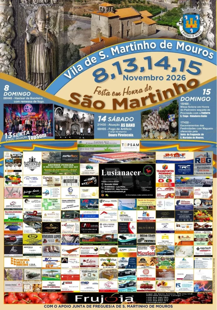 Festas de São Martinho dos Mouros 2026