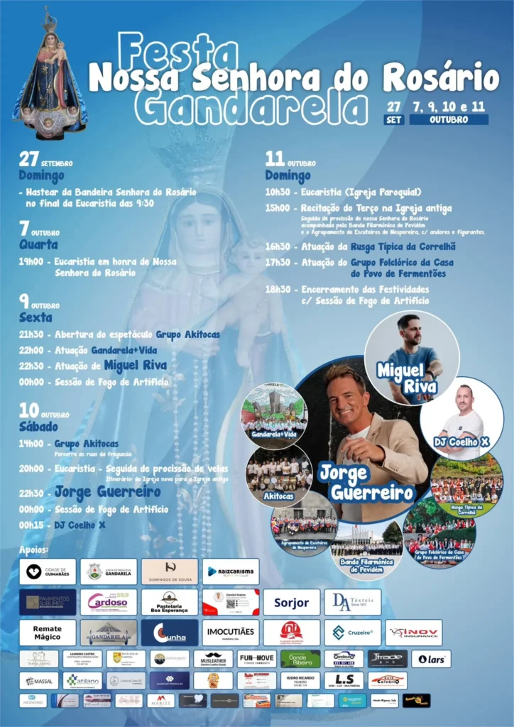 Festas da Gandarela (Senhora do Rosário) 2026