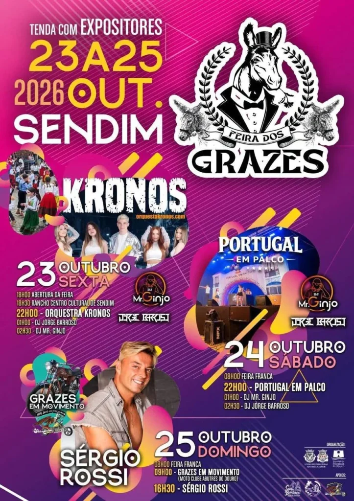 Festas de Sendim (Grazes) 2026