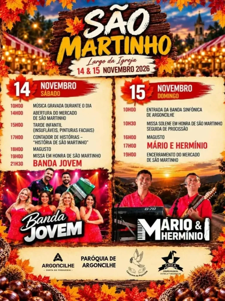Festas de Argoncilhe (São Martinho) 2026