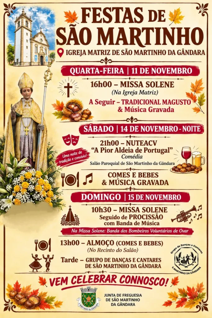 Festas de São Martinho da Gândara 2026