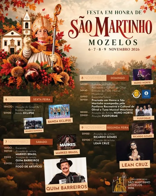 Festas de Mozelos (São Martinho) 2026