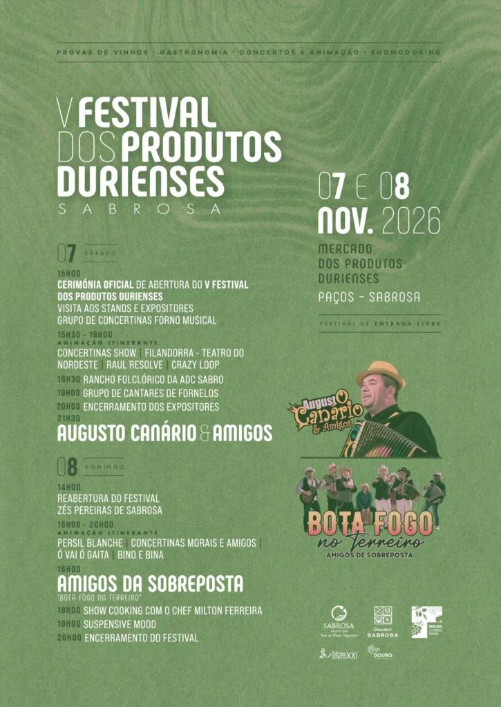 Festas de Sabrosa (Produtos Durienses) 2026