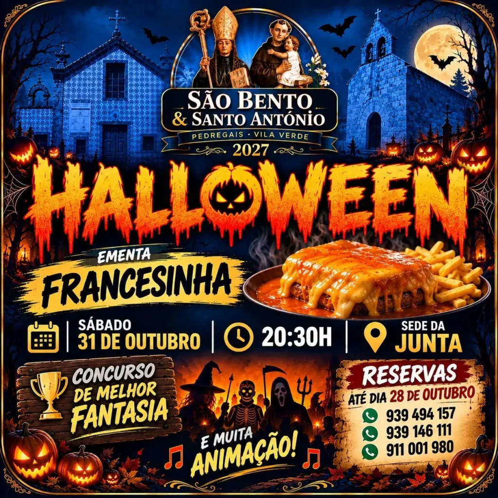 Halloween de Pedregais 2026