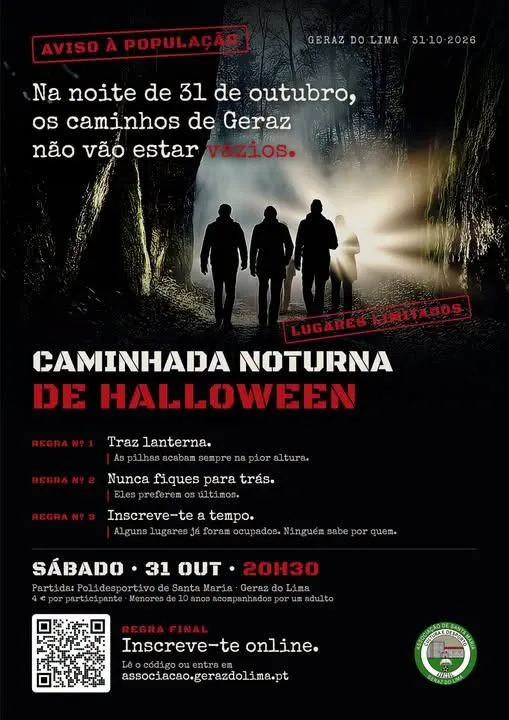 Halloween de Geraz do Lima 2026