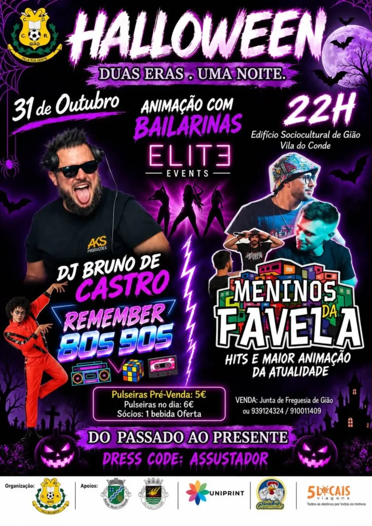 Halloween de Gião, Vila do Conde 2026